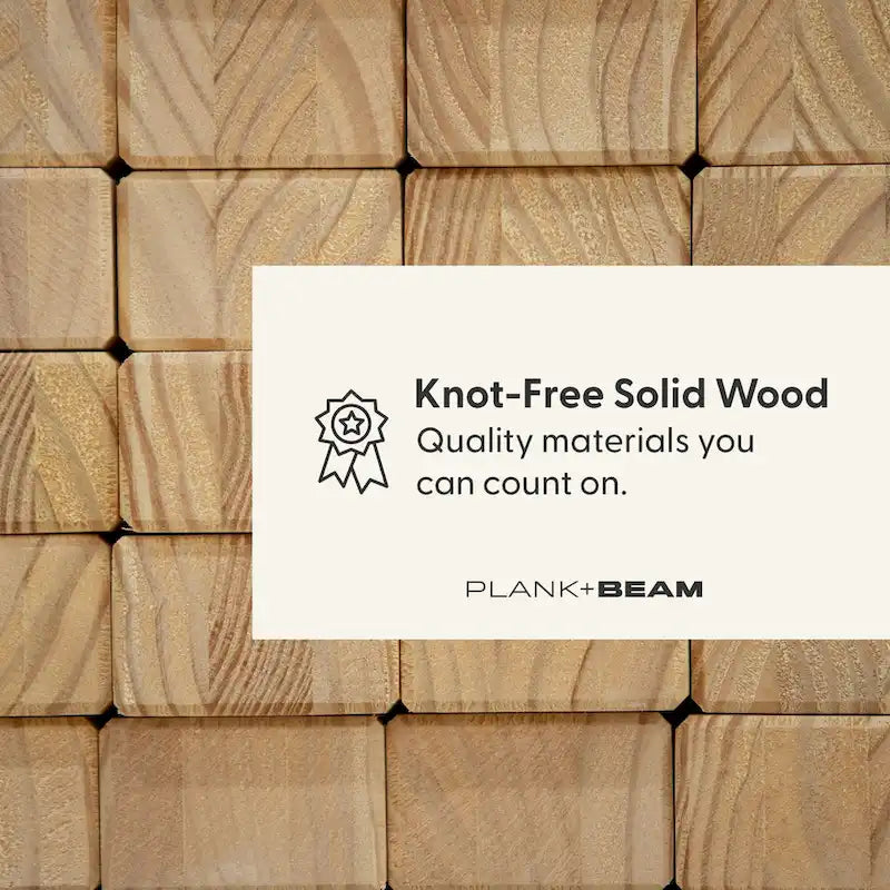 Plank and Beam Classic Solid Wood Dining Table - 72