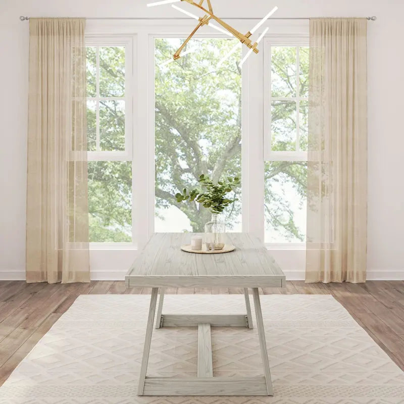 Plank and Beam Classic Solid Wood Dining Table - 72