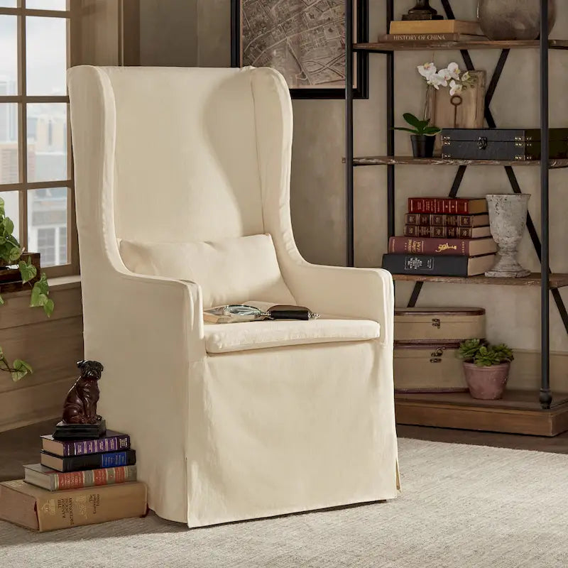 Potomac Wingback Host Chair by iNSPIRE Q Artisan