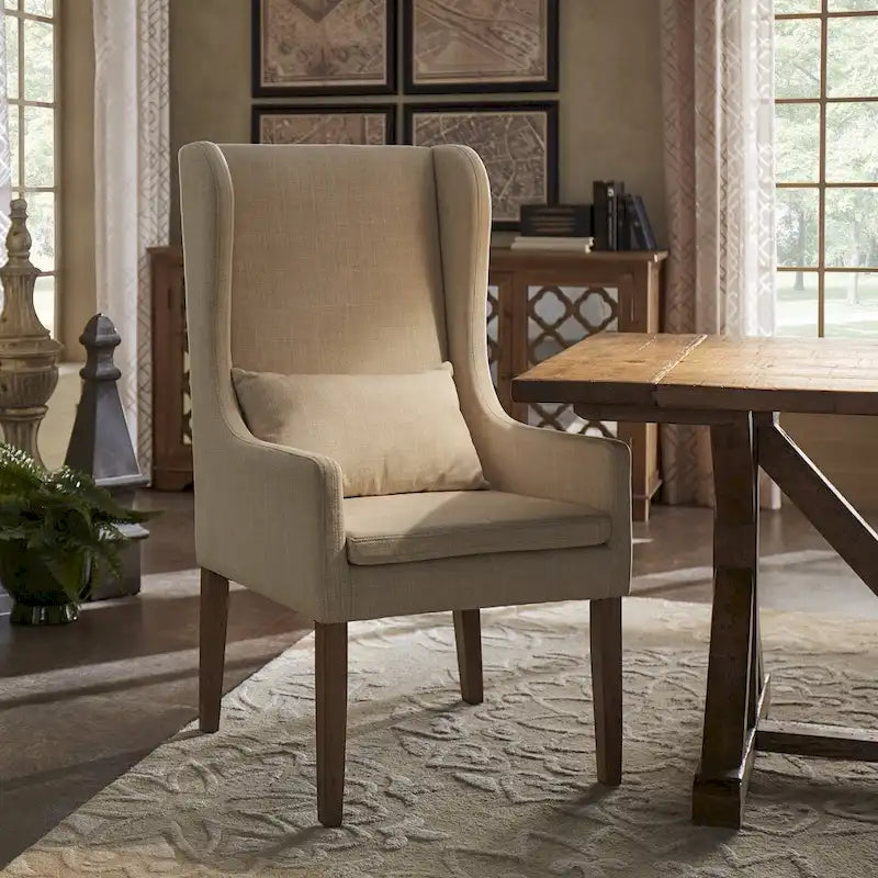 Potomac Wingback Host Chair by iNSPIRE Q Artisan