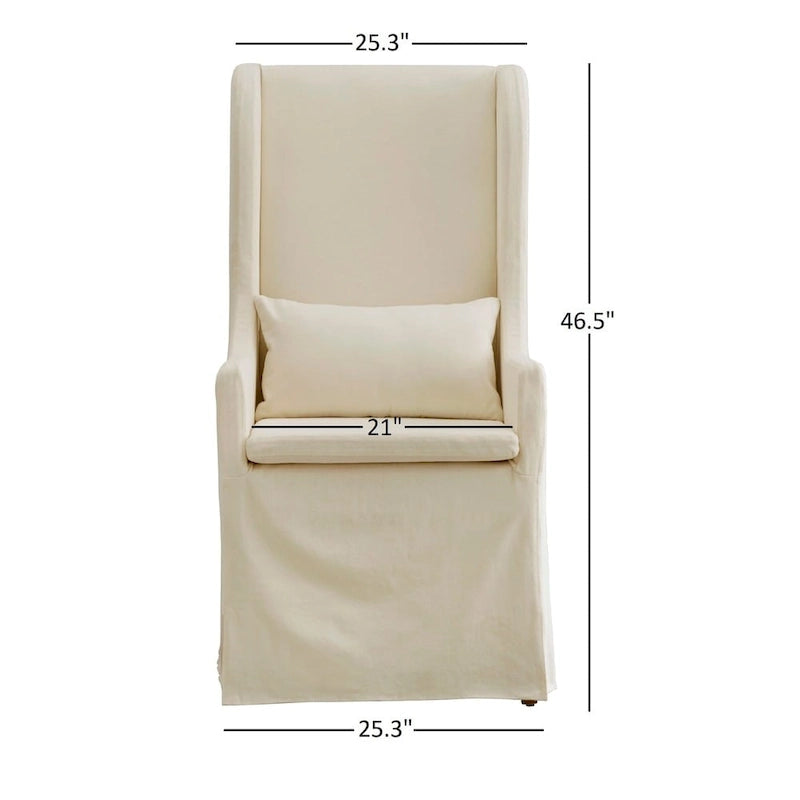 Potomac Wingback Host Chair by iNSPIRE Q Artisan