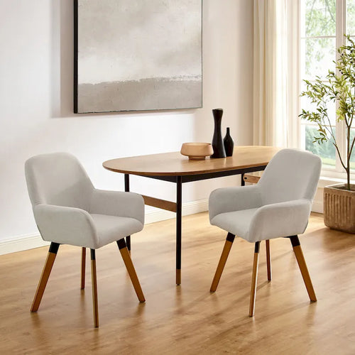 Art Leon Swivel Accent Dining Chairs (Set of 2)