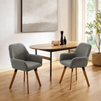 Art Leon Swivel Accent Dining Chairs (Set of 2)