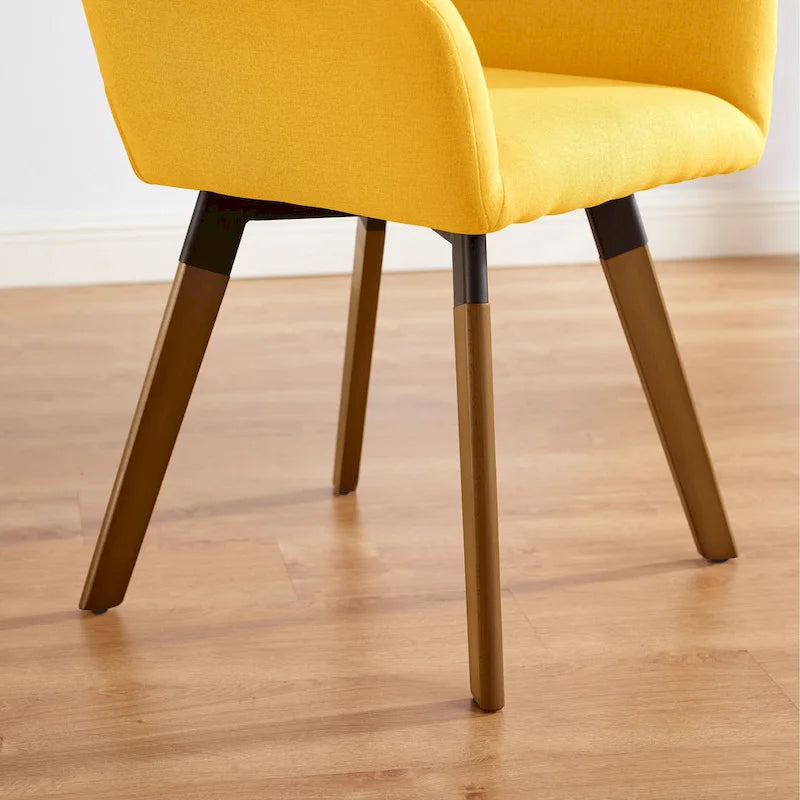 Art Leon Swivel Accent Dining Chairs (Set of 2)