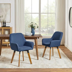 Art Leon Swivel Accent Dining Chairs (Set of 2)
