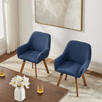 Art Leon Swivel Accent Dining Chairs (Set of 2)