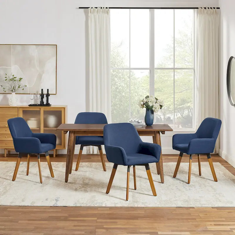 Art Leon Swivel Accent Dining Chairs (Set of 2)