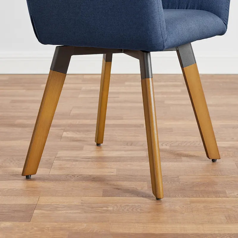 Art Leon Swivel Accent Dining Chairs (Set of 2)