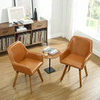 Art Leon Swivel Accent Dining Chairs (Set of 2)