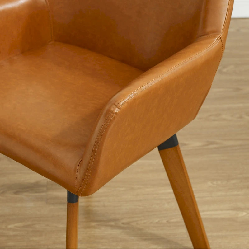 Art Leon Swivel Accent Dining Chairs (Set of 2)