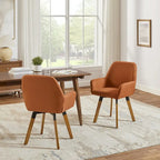 Art Leon Swivel Accent Dining Chairs (Set of 2)
