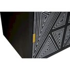 Bidi Mid-Century Modern Solid Wood 2-shelf Buffet by Furniture of America