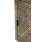 Bidi Mid-Century Modern Solid Wood 2-shelf Buffet by Furniture of America