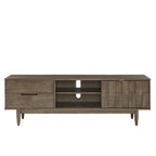 Kieran Mid-Century Wood 2-Drawer TV Stand by iNSPIRE Q Modern
