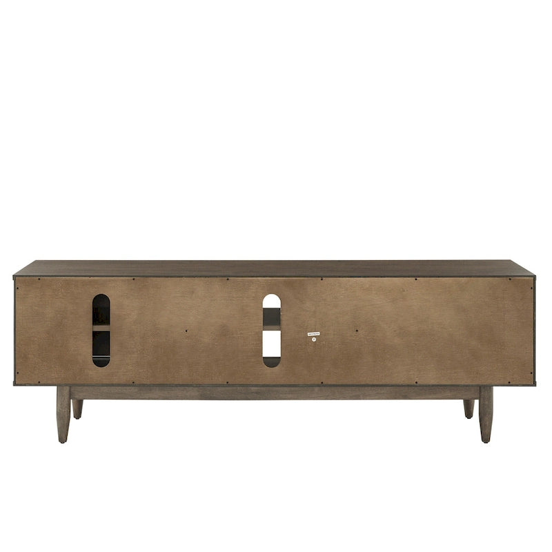 Kieran Mid-Century Wood 2-Drawer TV Stand by iNSPIRE Q Modern