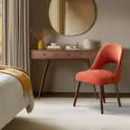 INK+IVY Nola Upholstered Dining Side Chairs with Cutout Back design (Set of 2)