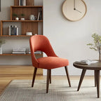 INK+IVY Nola Upholstered Dining Side Chairs with Cutout Back design (Set of 2)