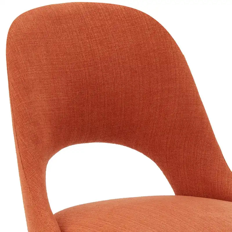 INK+IVY Nola Upholstered Dining Side Chairs with Cutout Back design (Set of 2)