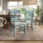 Sylmer Farmhouse Wood Dining Chairs (Set of 2) by Furniture of America