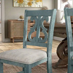 Sylmer Farmhouse Wood Dining Chairs (Set of 2) by Furniture of America