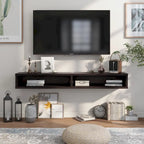Rydstorp Modern 60-inch 2-Shelf Wall-mounted TV Console by Carson Carrington
