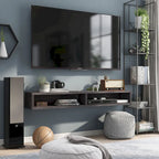 Rydstorp Modern 60-inch 2-Shelf Wall-mounted TV Console by Carson Carrington