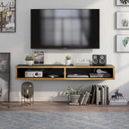 Rydstorp Modern 60-inch 2-Shelf Wall-mounted TV Console by Carson Carrington