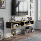 Rydstorp Modern 60-inch 2-Shelf Wall-mounted TV Console by Carson Carrington