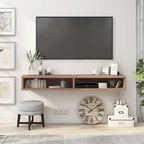 Rydstorp Modern 60-inch 2-Shelf Wall-mounted TV Console by Carson Carrington