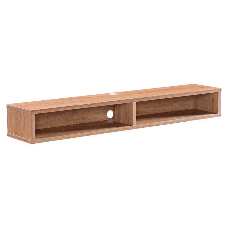 Rydstorp Modern 60-inch 2-Shelf Wall-mounted TV Console by Carson Carrington