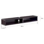 Rydstorp Modern 60-inch 2-Shelf Wall-mounted TV Console by Carson Carrington