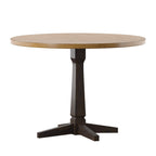 Eleanor Round Two-Tone Dining Table by iNSPIRE Q Classic