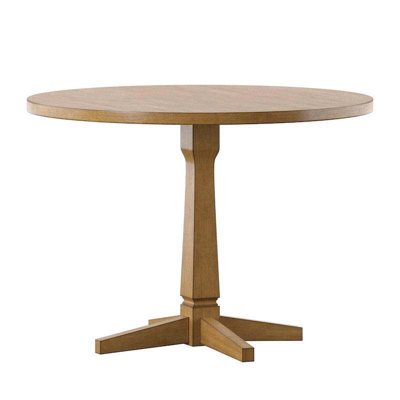 Eleanor Round Two-Tone Dining Table by iNSPIRE Q Classic