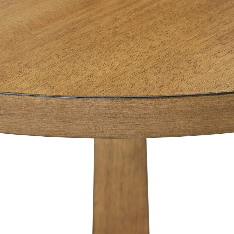 Eleanor Round Two-Tone Dining Table by iNSPIRE Q Classic