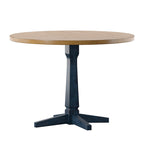 Eleanor Round Two-Tone Dining Table by iNSPIRE Q Classic