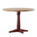 Eleanor Round Two-Tone Dining Table by iNSPIRE Q Classic