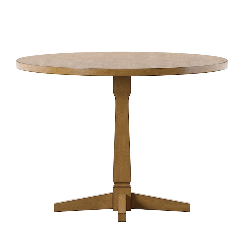 Eleanor Round Two-Tone Dining Table by iNSPIRE Q Classic