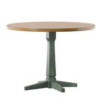 Eleanor Round Two-Tone Dining Table by iNSPIRE Q Classic