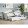 Nantucket Twin Wood Daybed with Twin Size Trundle