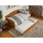 Nantucket Twin Wood Daybed with Twin Size Trundle