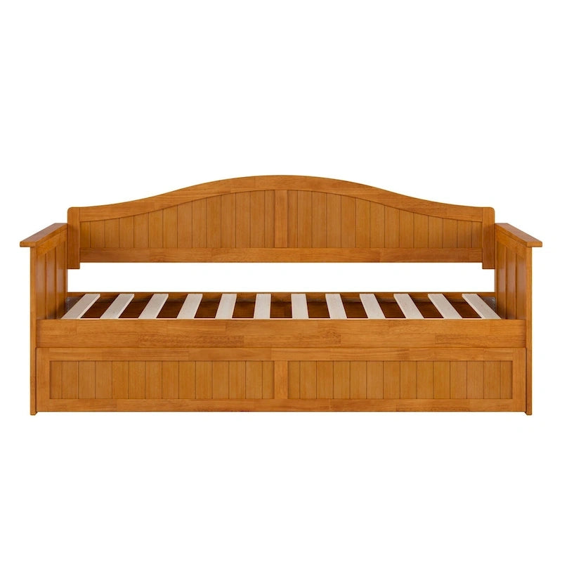 Nantucket Twin Wood Daybed with Twin Size Trundle
