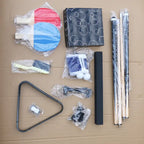 65.7 Portable 3-in-1 Game Tables,Pool,Ping Pong,Tabletop for Home - N/A