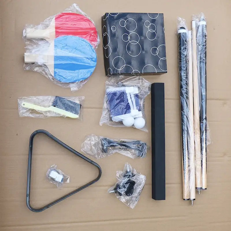 65.7 Portable 3-in-1 Game Tables,Pool,Ping Pong,Tabletop for Home - N/A