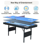 65.7 Portable 3-in-1 Game Tables,Pool,Ping Pong,Tabletop for Home - N/A