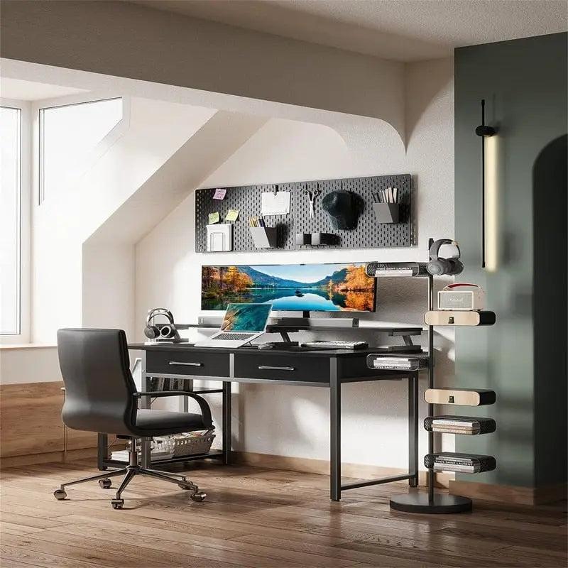 Computer Desk with Drawers