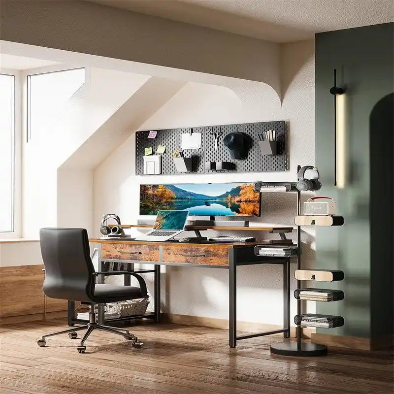 Computer Desk with Drawers