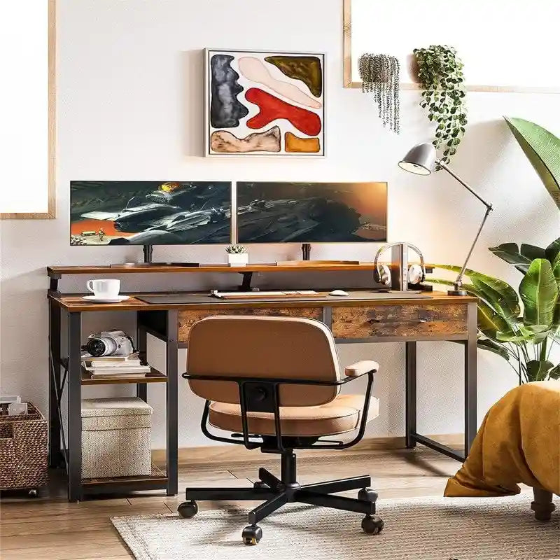 Computer Desk with Drawers