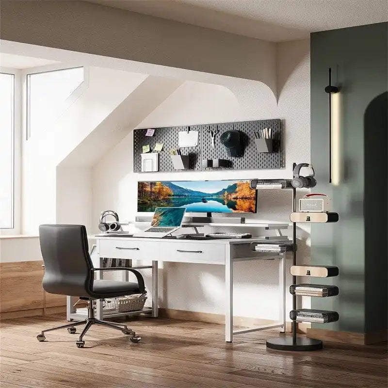 Computer Desk with Drawers