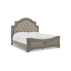 Signature Design by Ashley Lodenbay Antique Gray Panel Bed
