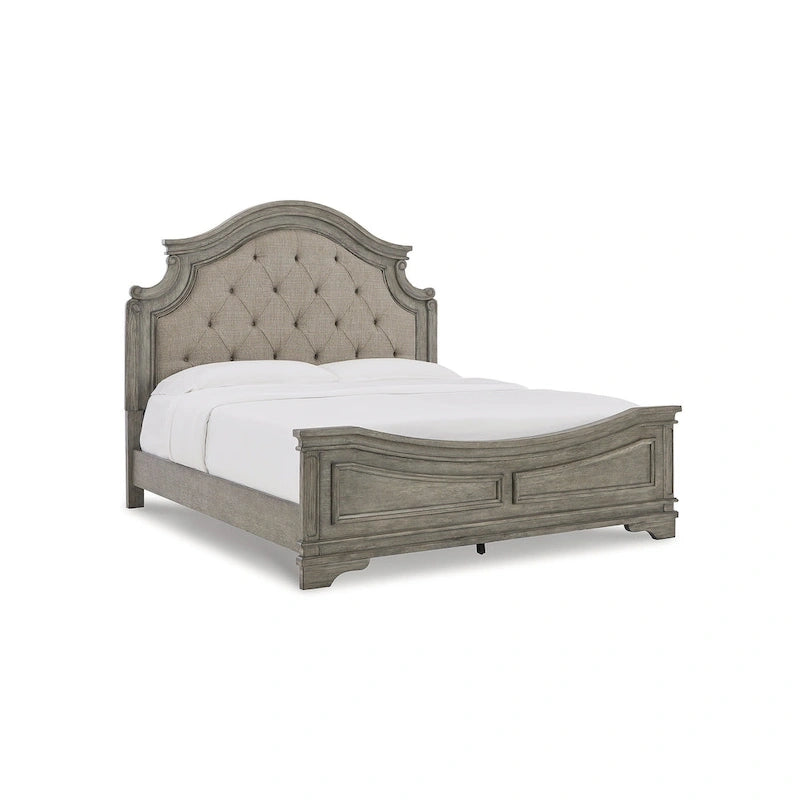 Signature Design by Ashley Lodenbay Antique Gray Panel Bed